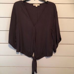 NWOT Lovestitch Oversize Tie Top